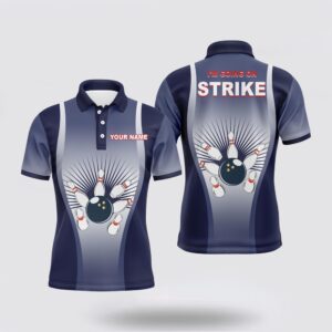 Bowling Polo Shirt, Im Going On Strike…