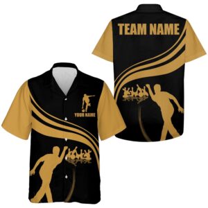 Bowling Hawaiian Shirt, Personalized Hawaiian Bowling Shirt…