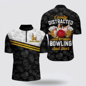 Bowling Jersey, Funny Bowling Shirt For Men…