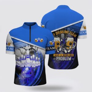 Bowling Jersey, Men’s Bowling Bowling Jersey Shirt…