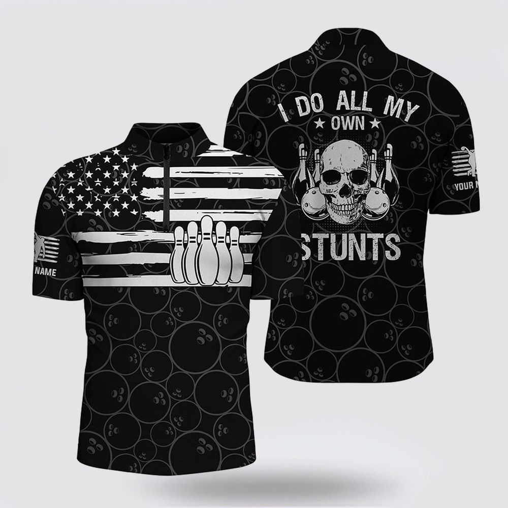 Bowling Jersey, Men’s Bowling Bowling Jersey Shirts Custom American Flag Patriotic I Do All My Own Stunts Skull Jerseys Bowling Jersey, Men’s Bowling Bowling Jersey Shirts Custom American Flag Patriotic I Do All My Own Stunts Skull Jerseys