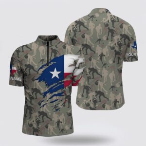 Bowling Jersey, Texas Flag Bowling Camo Shirts…