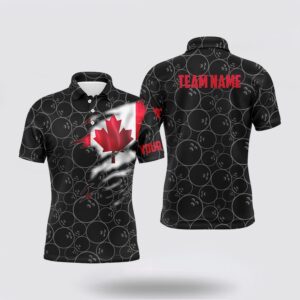 Bowling Polo Shirt, Canada Bowling Polo Shirts…