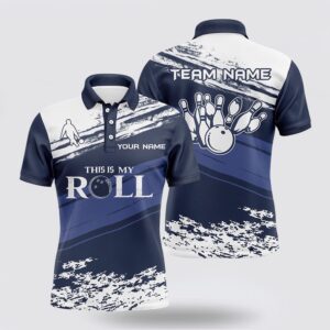 Bowling Polo Shirt, Men Bowling Short Sleeve…