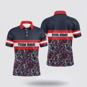 Bowling Polo Shirt, Mens Polo Bowling Shirts…
