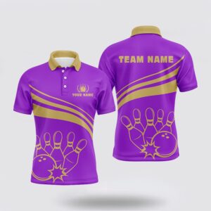 Bowling Polo Shirt, Personalized Bowling Polo Shirts…