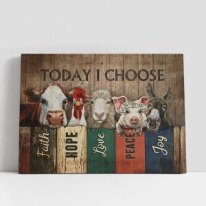 Christian Canvas Wall Art, Animal farm Today…