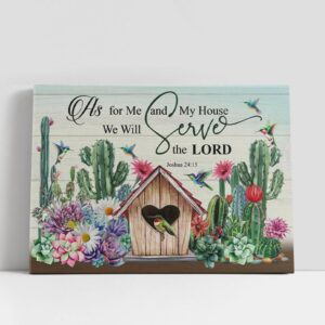 Christian Canvas Wall Art As For Me And My House Canvas Wall Art Hummingbird 1 ntm2fc.jpg