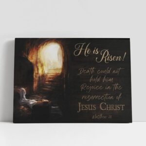 Christian Canvas Wall Art, Beautiful Cave Jesus…