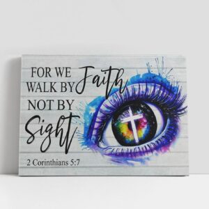 Christian Canvas Wall Art, Bible Verse Wall…
