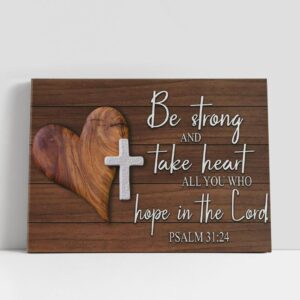Christian Canvas Wall Art, Bible Verse Wall…