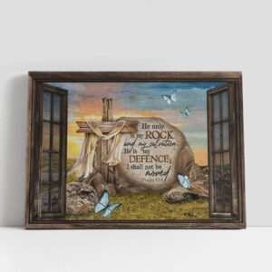 Christian Canvas Wall Art, Bible Verse Wall…