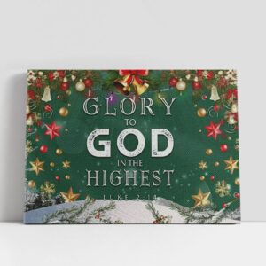 Christian Canvas Wall Art, Christian Gifts Christmas…