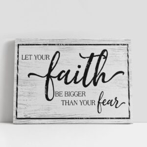 Christian Canvas Wall Art, Christian Gifts Faith…