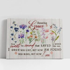Christian Canvas Wall Art, Christian Gifts Song…