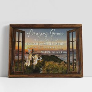 Christian Canvas Wall Art, Christian Gifts Wall…