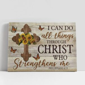 Christian Canvas Wall Art, Christian Gifts Wall…