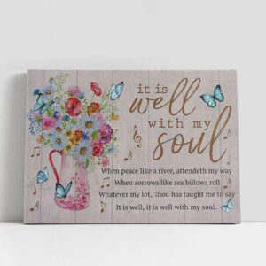 Christian Canvas Wall Art, Christian Gifts Wall…