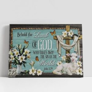 Christian Canvas Wall Art, Christian Gifts Wall…