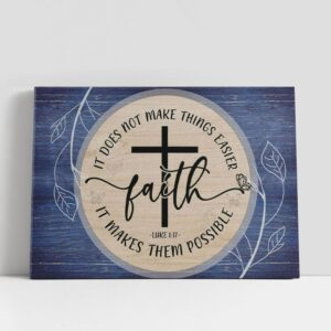 Christian Canvas Wall Art, Christian Gifts Wall…