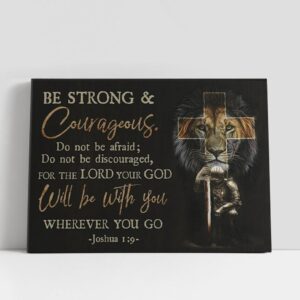 Christian Canvas Wall Art, Christian Gifts Warrior,…