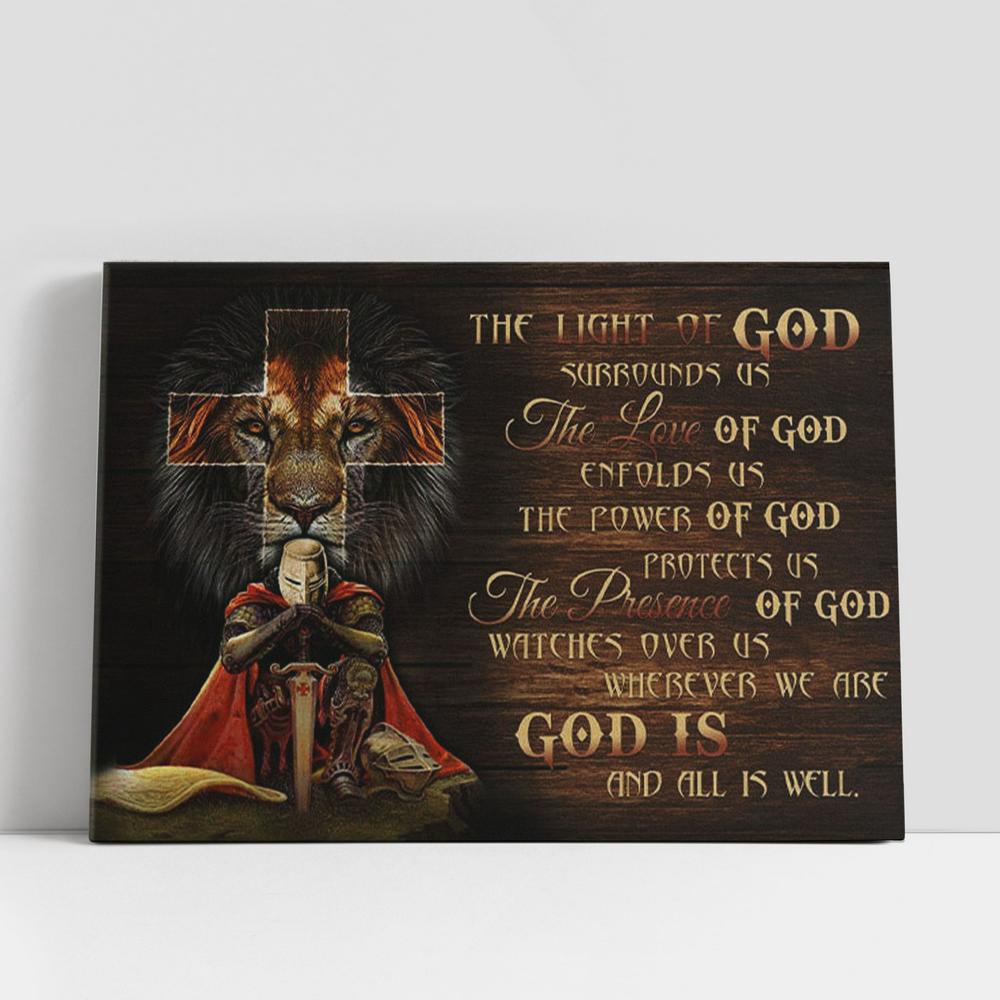 Christian Canvas Wall Art, Christian Gifts Warrior, Lion Of Judah, Prayer For Protection Canvas Wall Art Print Christian Canvas Wall Art, Christian Gifts Warrior, Lion Of Judah, Prayer For Protection Canvas Wall Art Print