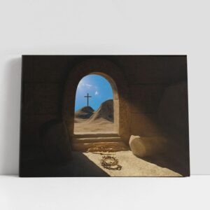 Christian Canvas Wall Art, Crown Of Thorns…