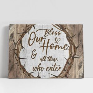 Christian Canvas Wall Art, Crown of thorns…