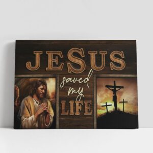 Christian Canvas Wall Art, Crucifixion Of Jesus…