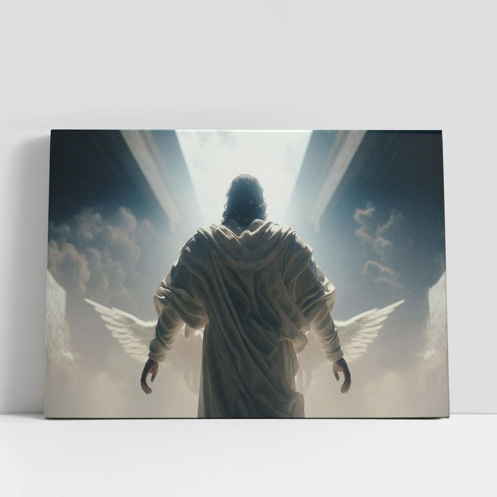 Christian Canvas Wall Art, Divine Mercy Jesus Christ Christian Gifts God Canvas Pictures, Faith Art Decor