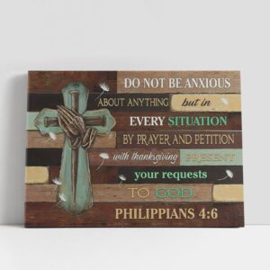 Christian Canvas Wall Art, Do Not Be…