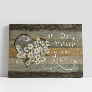 Christian Canvas Wall Art, Do all things…