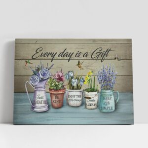 Christian Canvas Wall Art, Every Day Is…