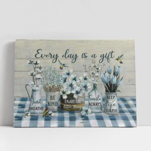 Christian Canvas Wall Art, Every Day Is…