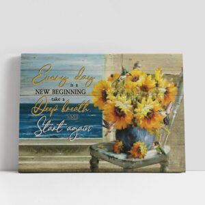 Christian Canvas Wall Art, Every Day Is…