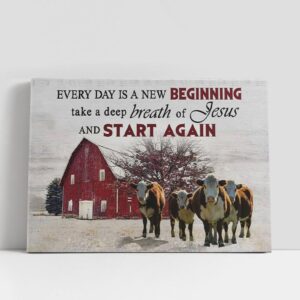 Christian Canvas Wall Art, Every Day Is…