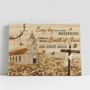 Christian Canvas Wall Art, Every Day Is…