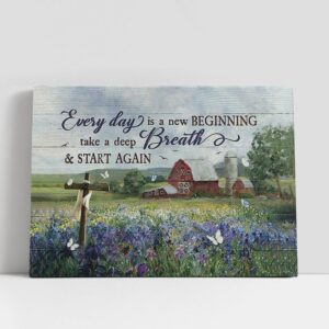 Christian Canvas Wall Art, Every Day Is…