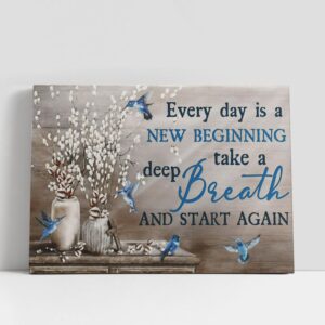 Christian Canvas Wall Art, Every Day Is…