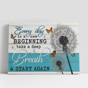 Christian Canvas Wall Art, Every Day Is…