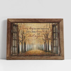 Christian Canvas Wall Art, Every Day Is…