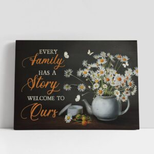 Christian Canvas Wall Art, Every Family Has…