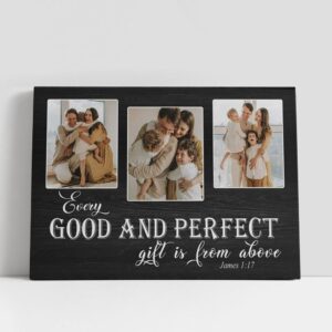 Christian Canvas Wall Art, Every Good And…