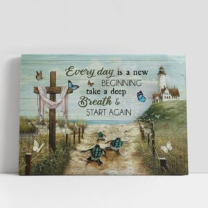 Christian Canvas Wall Art, Everyday Is A…