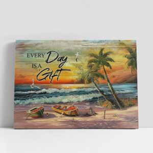 Christian Canvas Wall Art, Everyday is a…