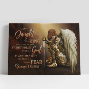 Christian Canvas Wall Art, Female Warrior I…