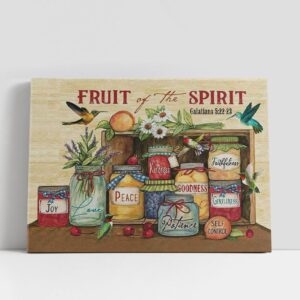 Christian Canvas Wall Art, Fruit Of The…