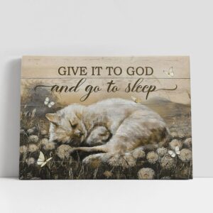 Christian Canvas Wall Art, Give It To…