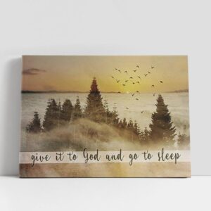 Christian Canvas Wall Art, Give It To…