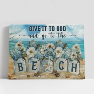 Christian Canvas Wall Art, Give It To…